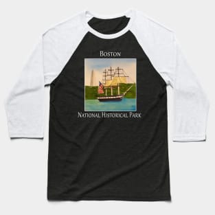 Boston National Historical Park, Old Ironsides Baseball T-Shirt